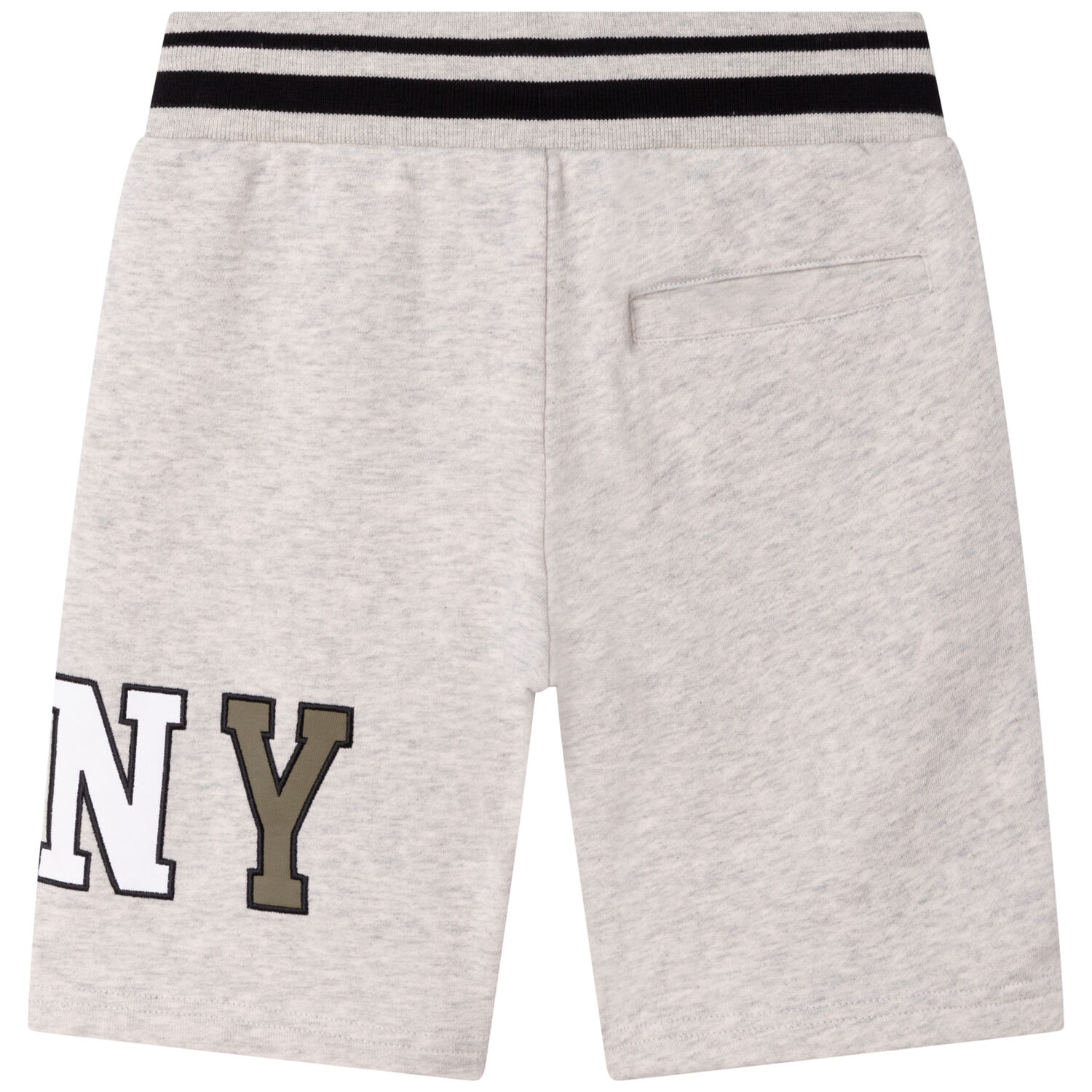 Boys Grey Logo Shorts, 3, hi-res