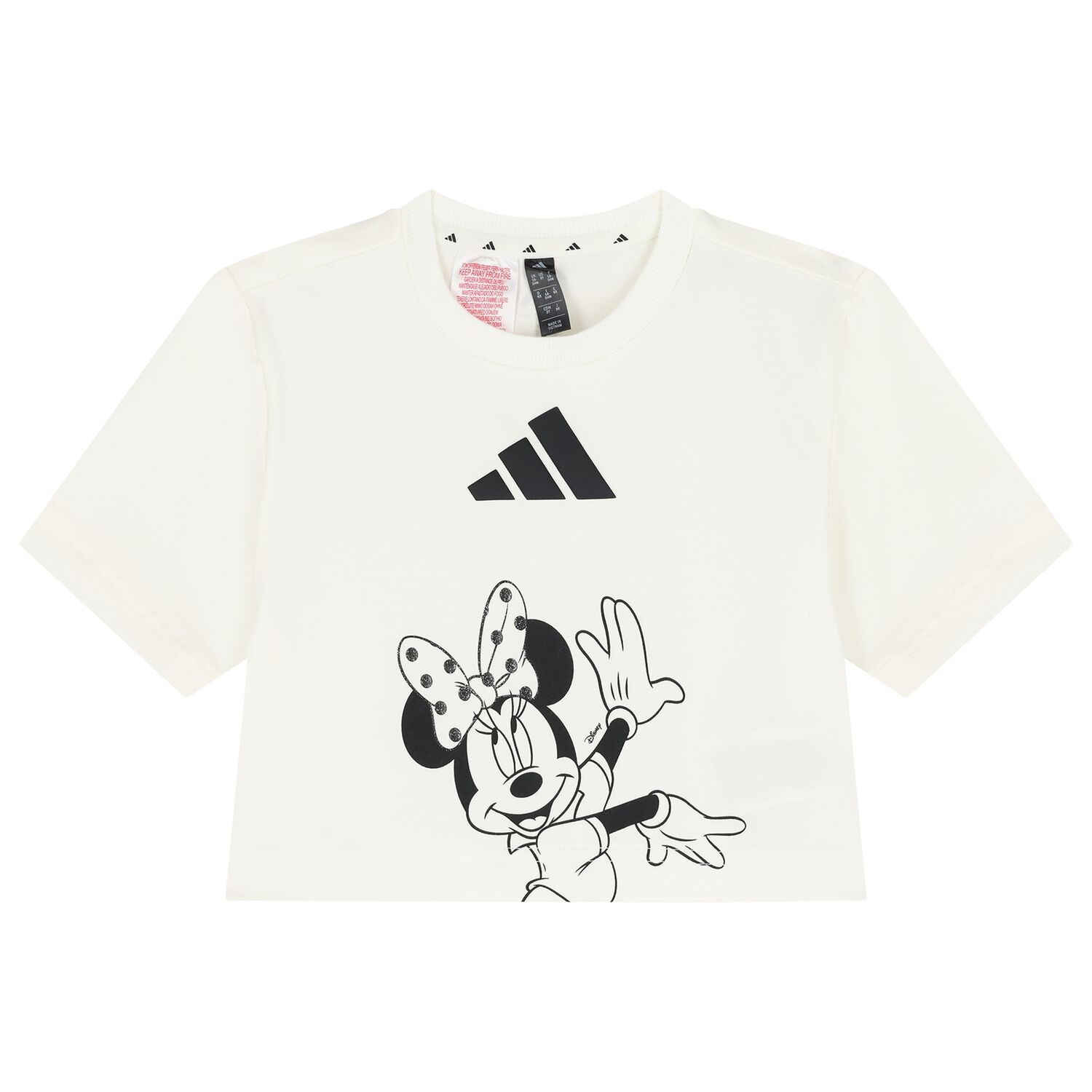 Girls Ivory Minnie Mouse Disney T-Shirt, 1, hi-res