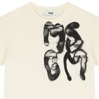Boys Ivory Logo T-Shirt, 1, hi-res