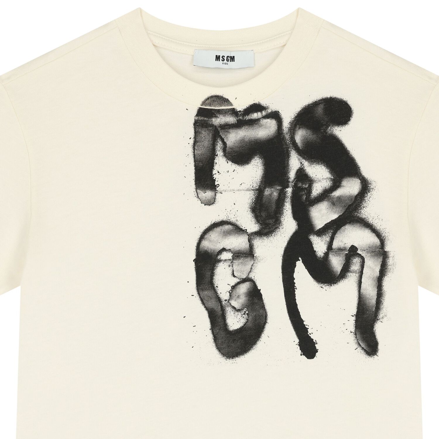 Boys Ivory Logo T-Shirt, 1, hi-res