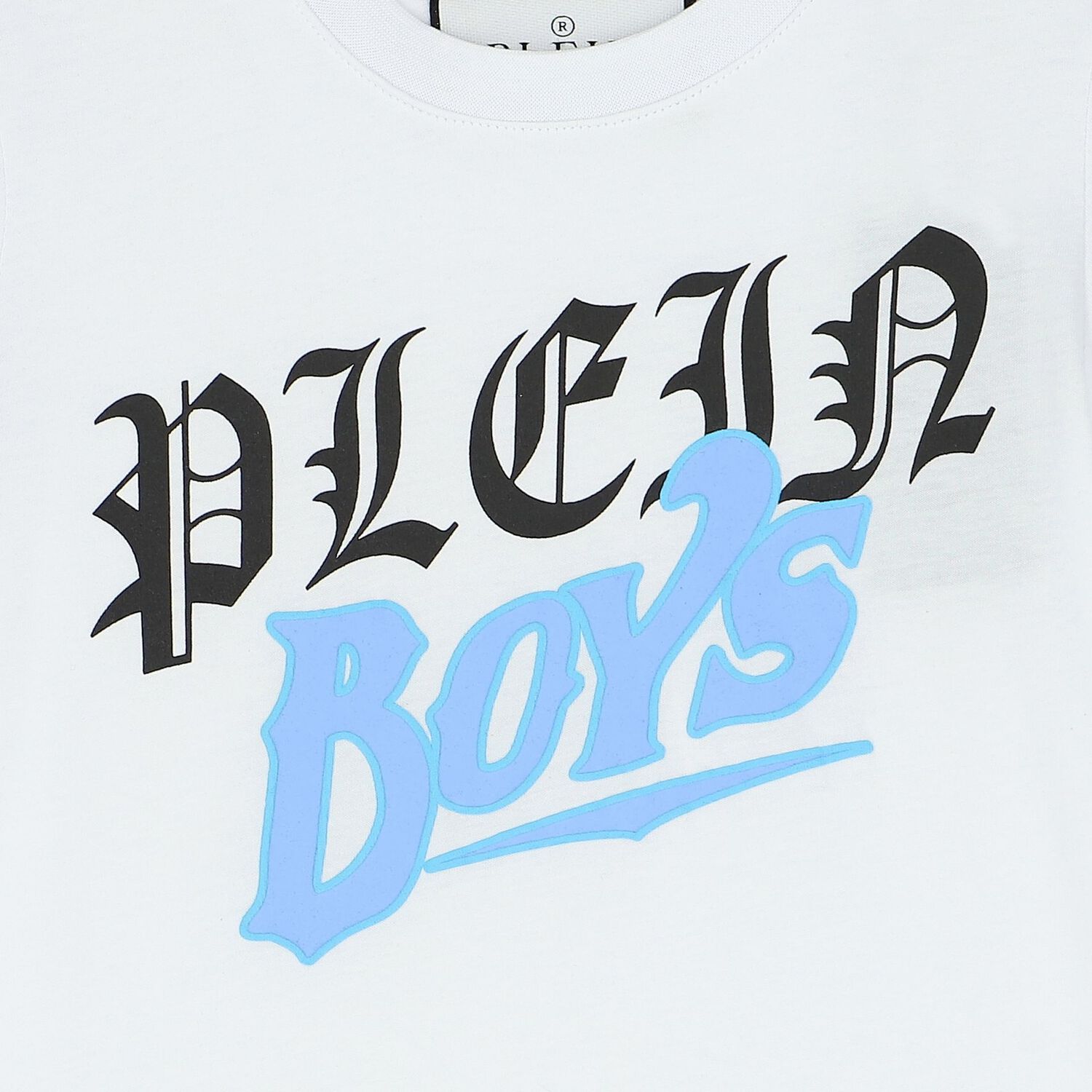 Boys White Logo T-Shirt, 1, hi-res image number null