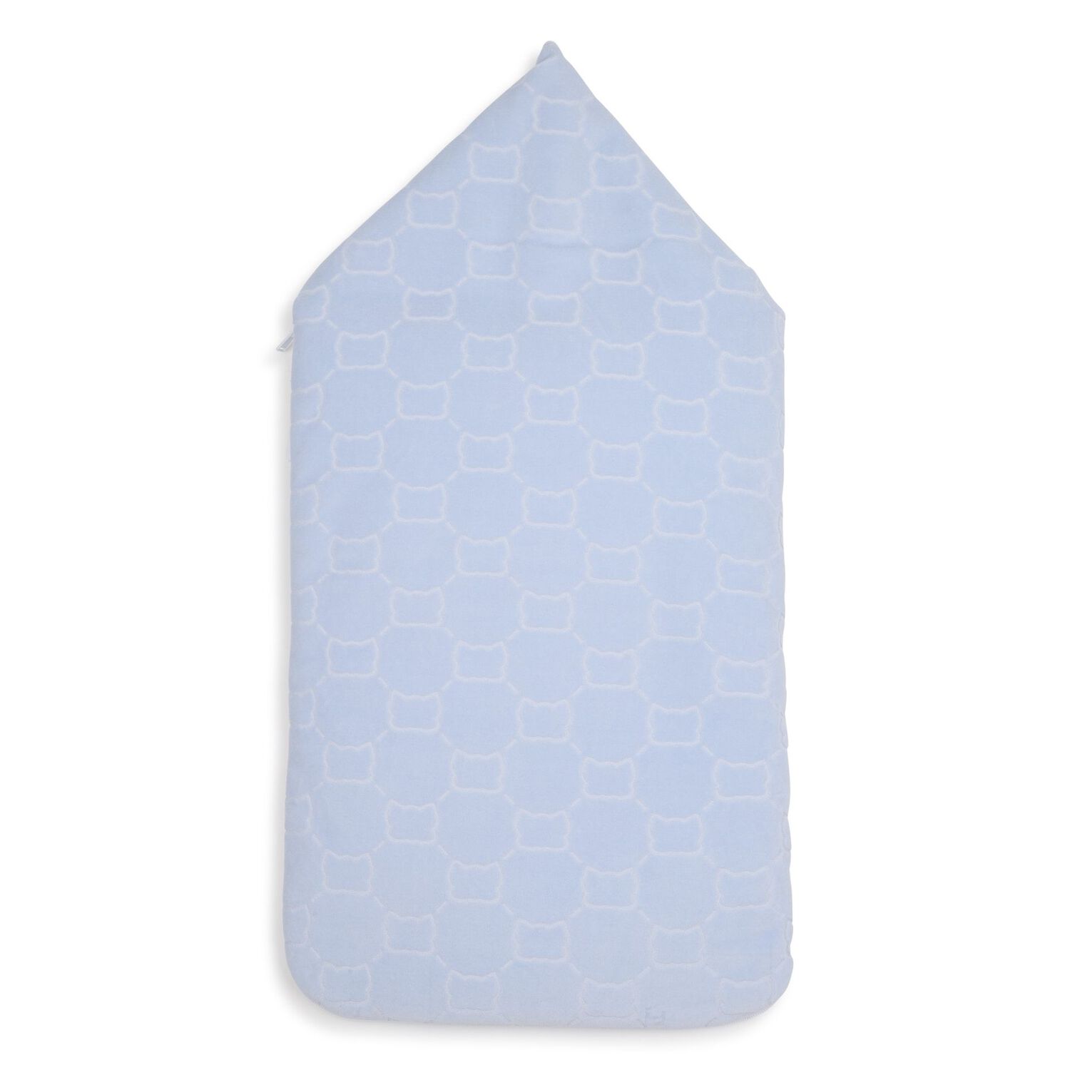 Baby Boys Blue & White Logo Nest, 1, hi-res