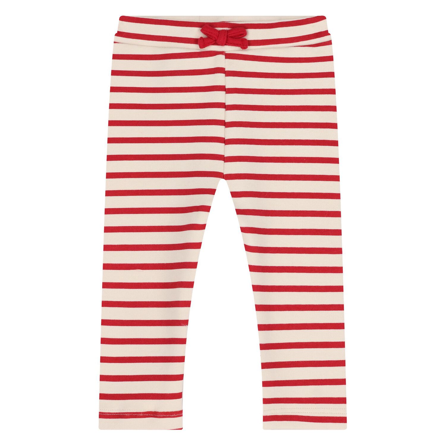 Baby Girls Red & Ivory Leggings Set, 2, hi-res