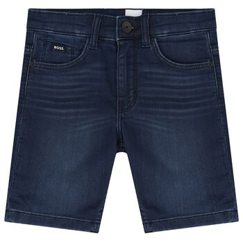 Boys Blue Denim Shorts
