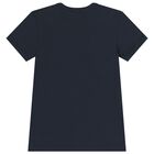 Boys White & Navy Blue T-Shirts ( 2-Pack ), 1, hi-res