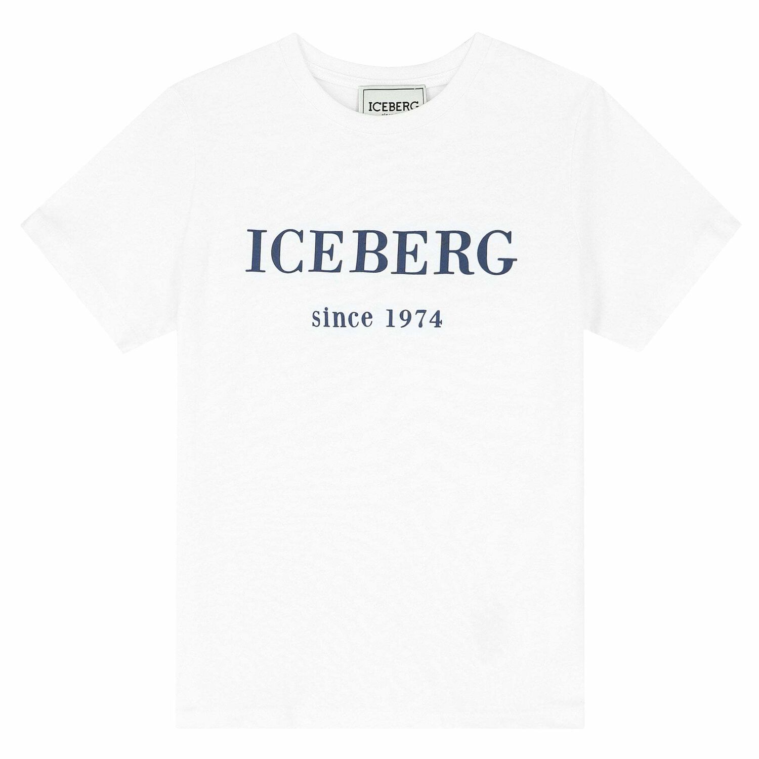 Boys White Logo T-Shirt, 2, hi-res