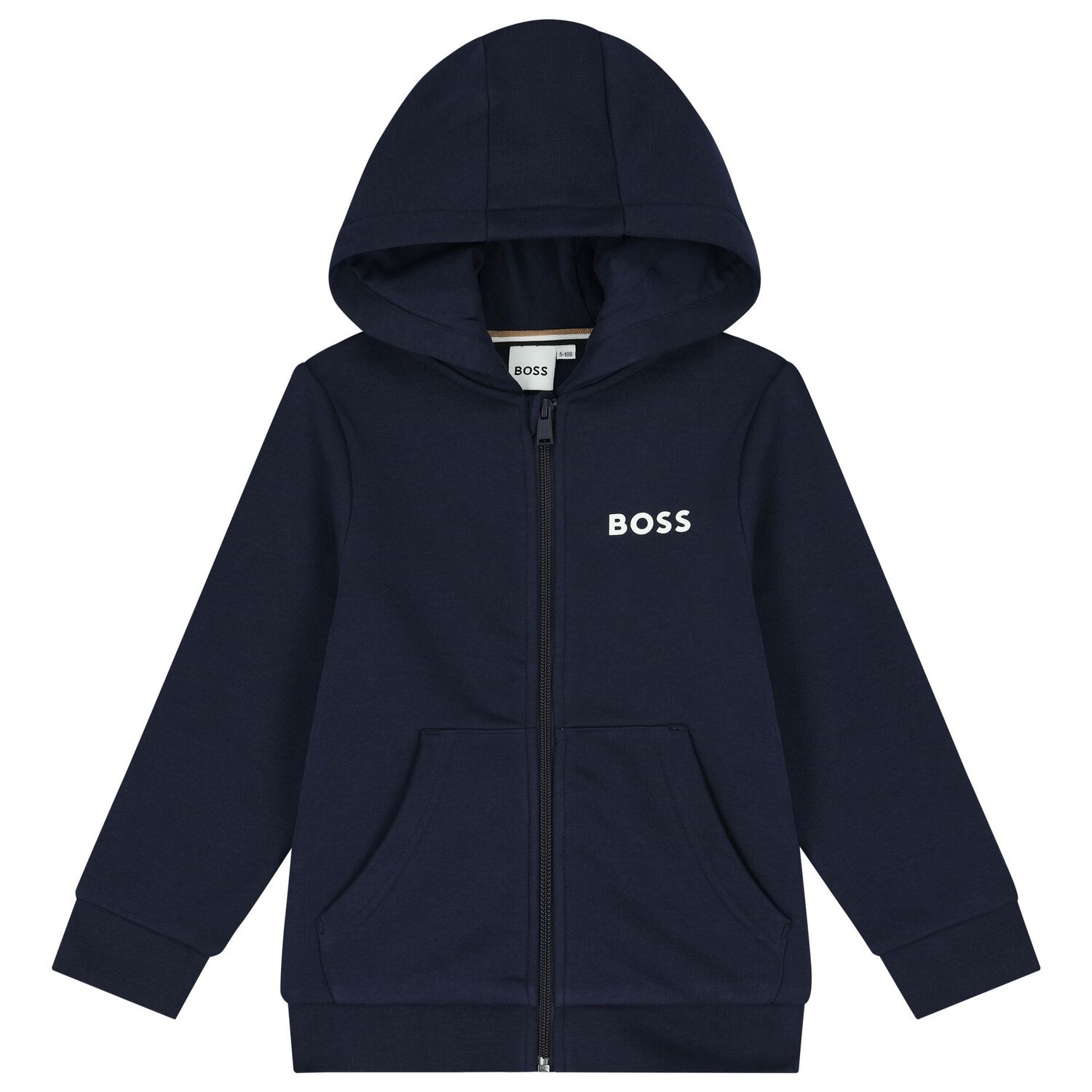 Boys Navy Blue Logo Tracksuit, 1, hi-res image number null