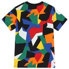 Boys Multi-Coloured Logo T-Shirt, 1, hi-res