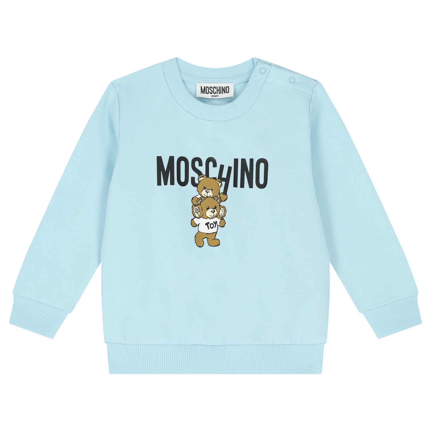 Blue Teddy Bear Logo Sweatshirt, 3, hi-res image number null
