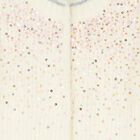 Girls Ivory Sequin Knit Cardigan, 1, hi-res