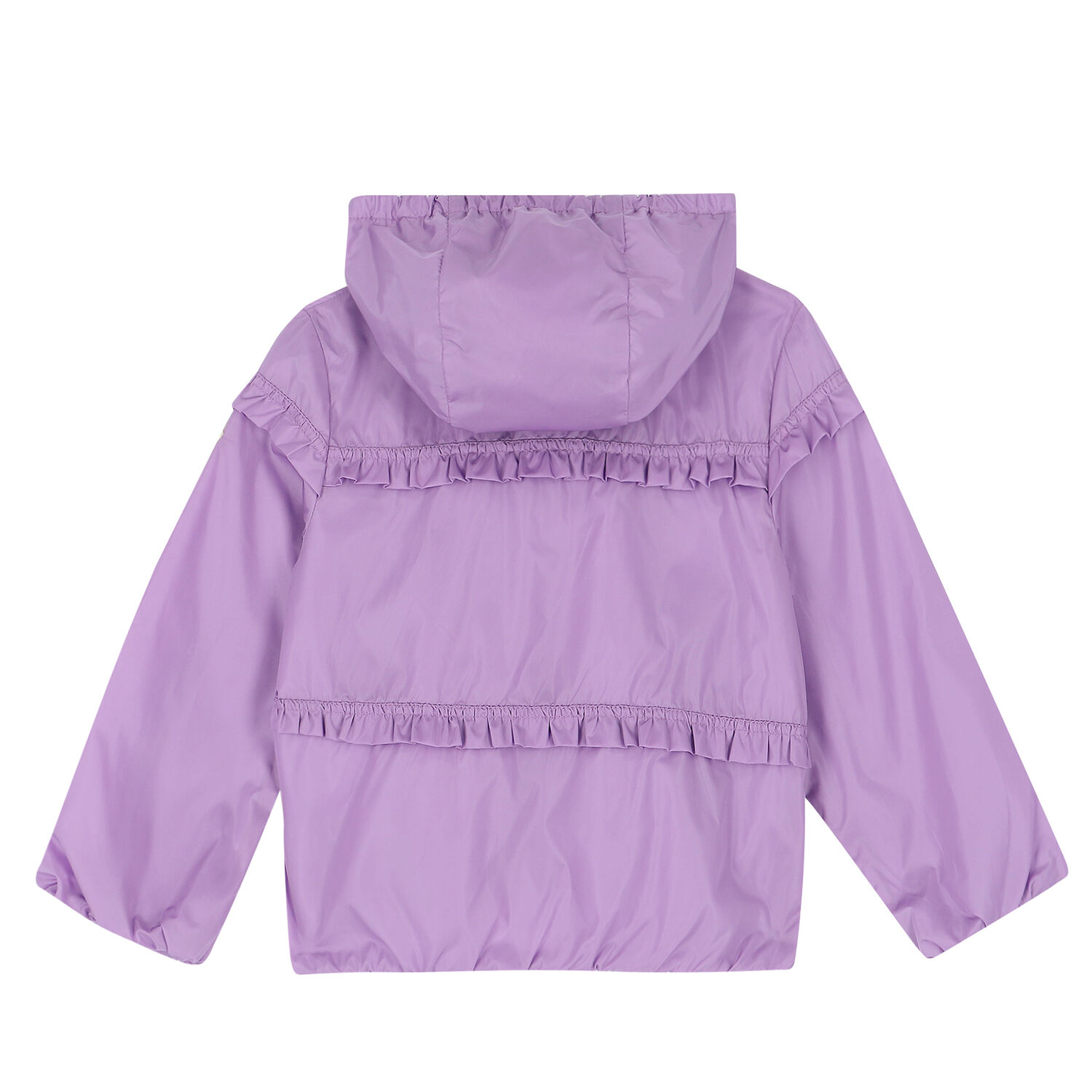 Younger Girls Purple Logo Jacket, 1, hi-res