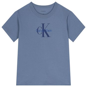 Boys Blue Logo T-Shirt