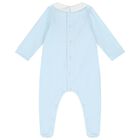 Blue Babygrow, 1, hi-res