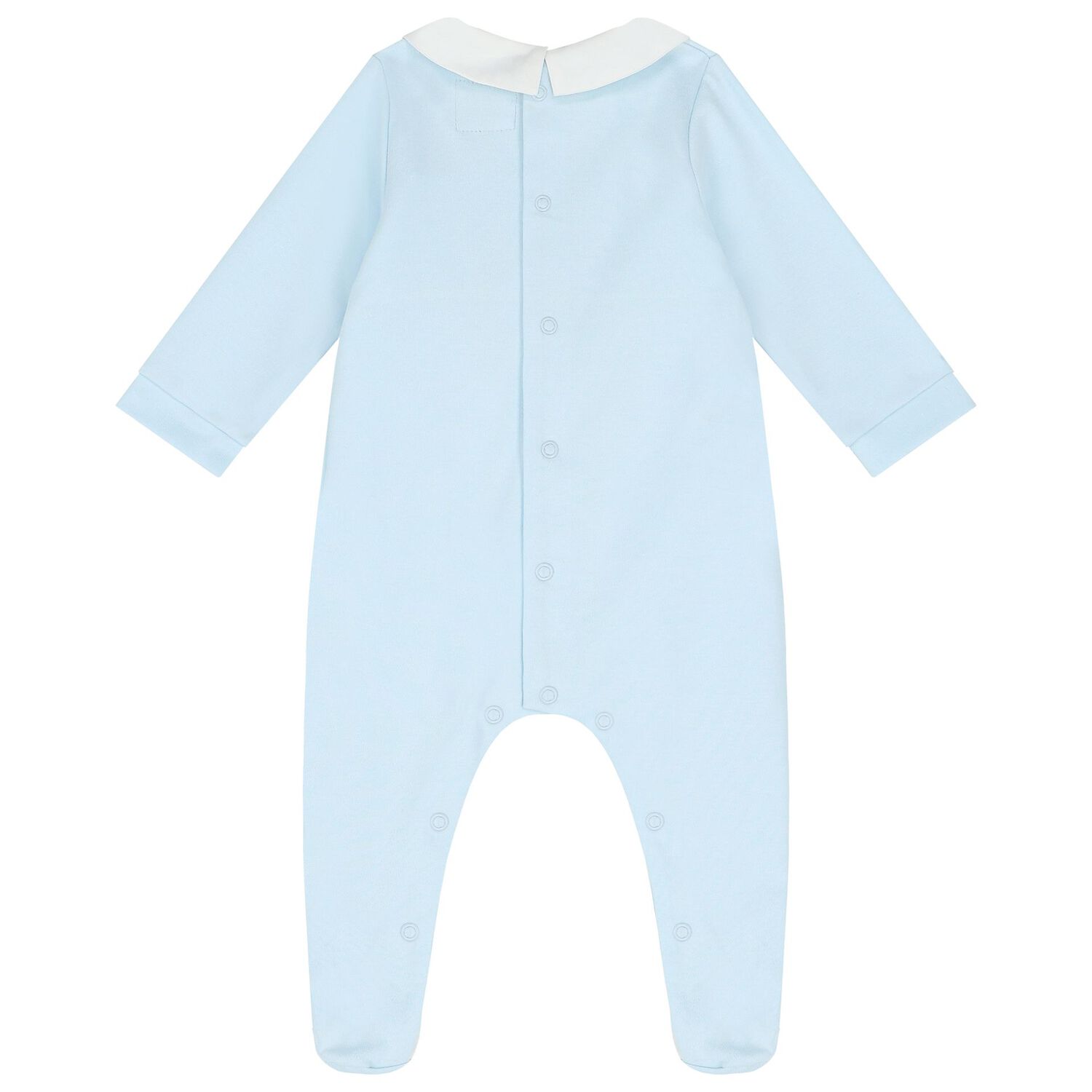 Blue Babygrow, 1, hi-res