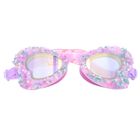 Girls Purple Butterfly Swimming Goggles, 3, hi-res