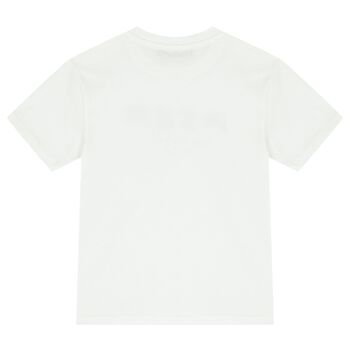 Boys White Logo T-Shirt
