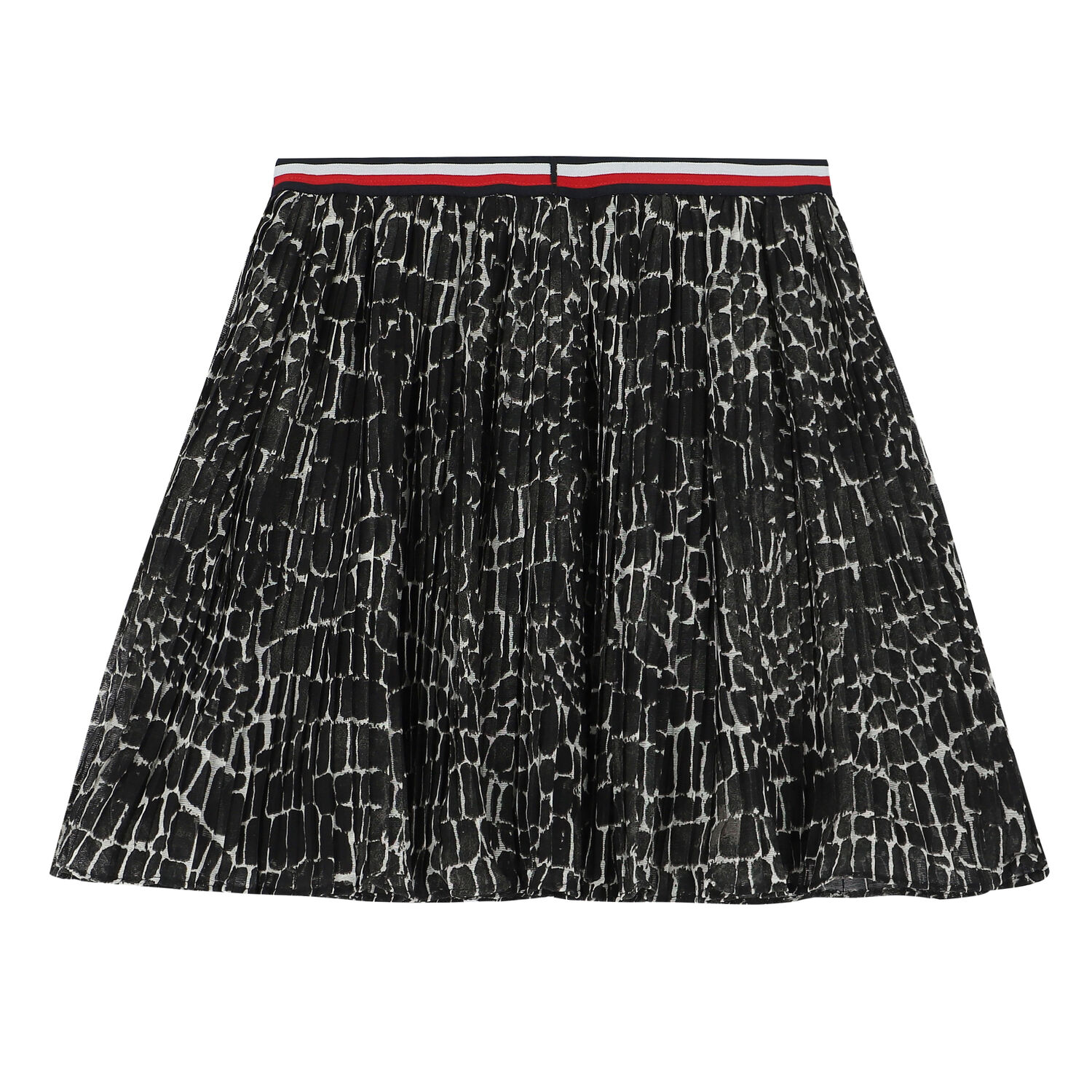 Girls Black Pleated Skirt, 1, hi-res image number null