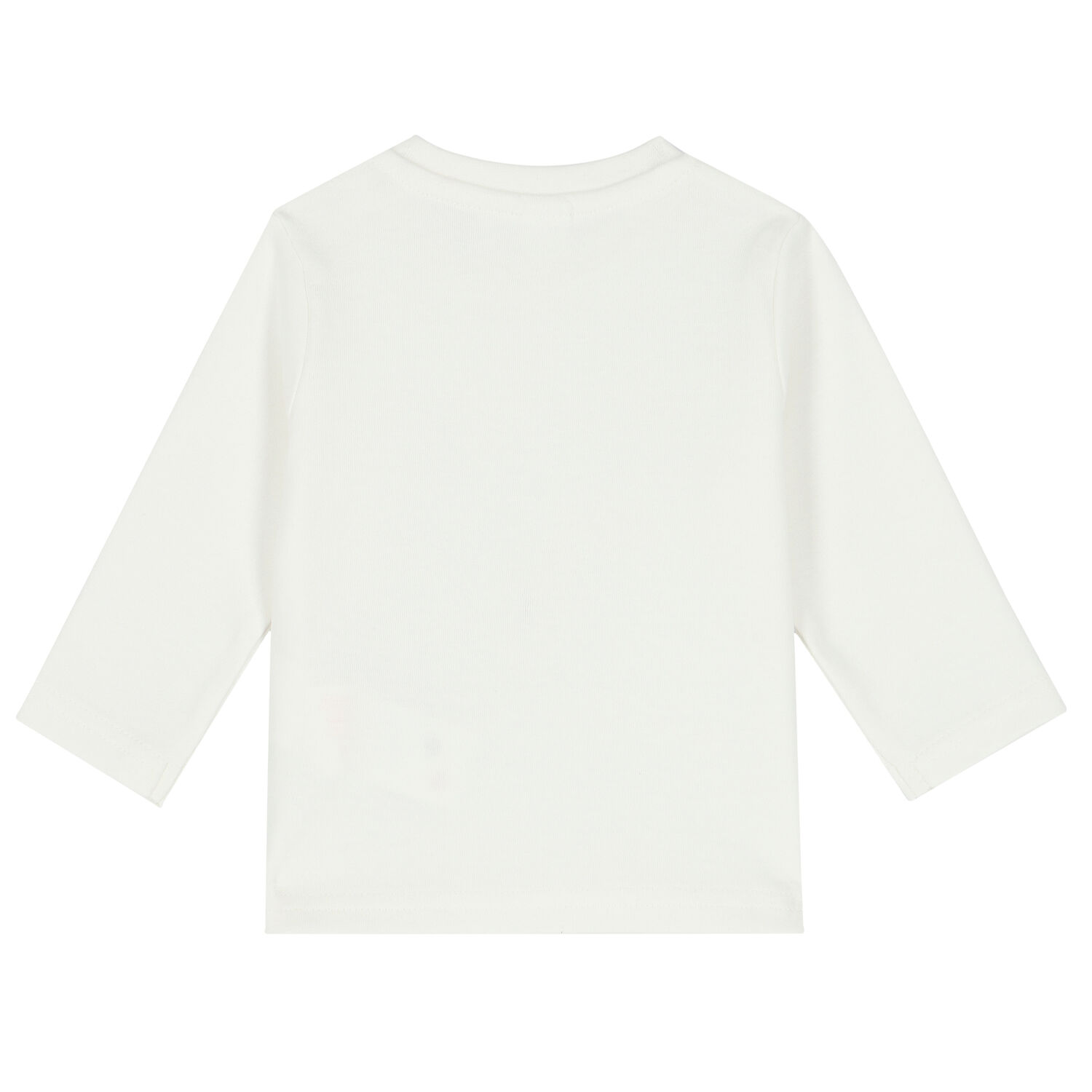 Baby Boys Ivory Bunny Long Sleeve Top, 1, hi-res image number null