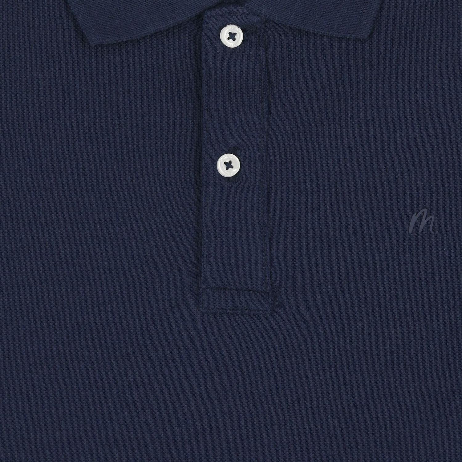 Boys Navy Blue Logo Polo Shirt, 6, hi-res