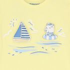 Younger Boys Yellow T-Shirt, 1, hi-res