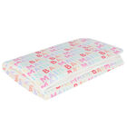 White Logo Baby Blanket, 1, hi-res