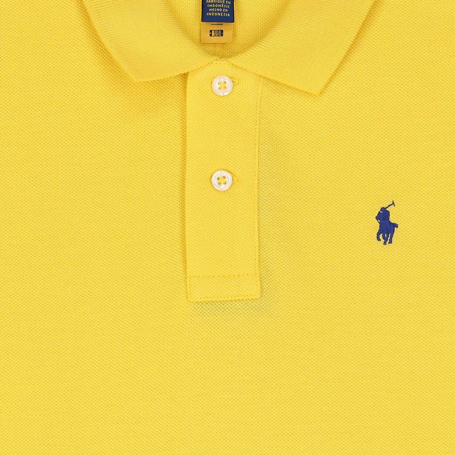 Boys Yellow Logo Polo Shirt, 1, hi-res image number null