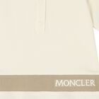 Girls Ivory Logo Polo Dress, 1, hi-res