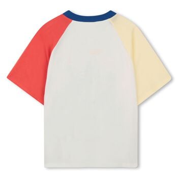 Boys Ivory Bubble Tiger T-Shirt