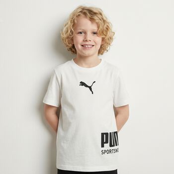Boys White Logo T-Shirt