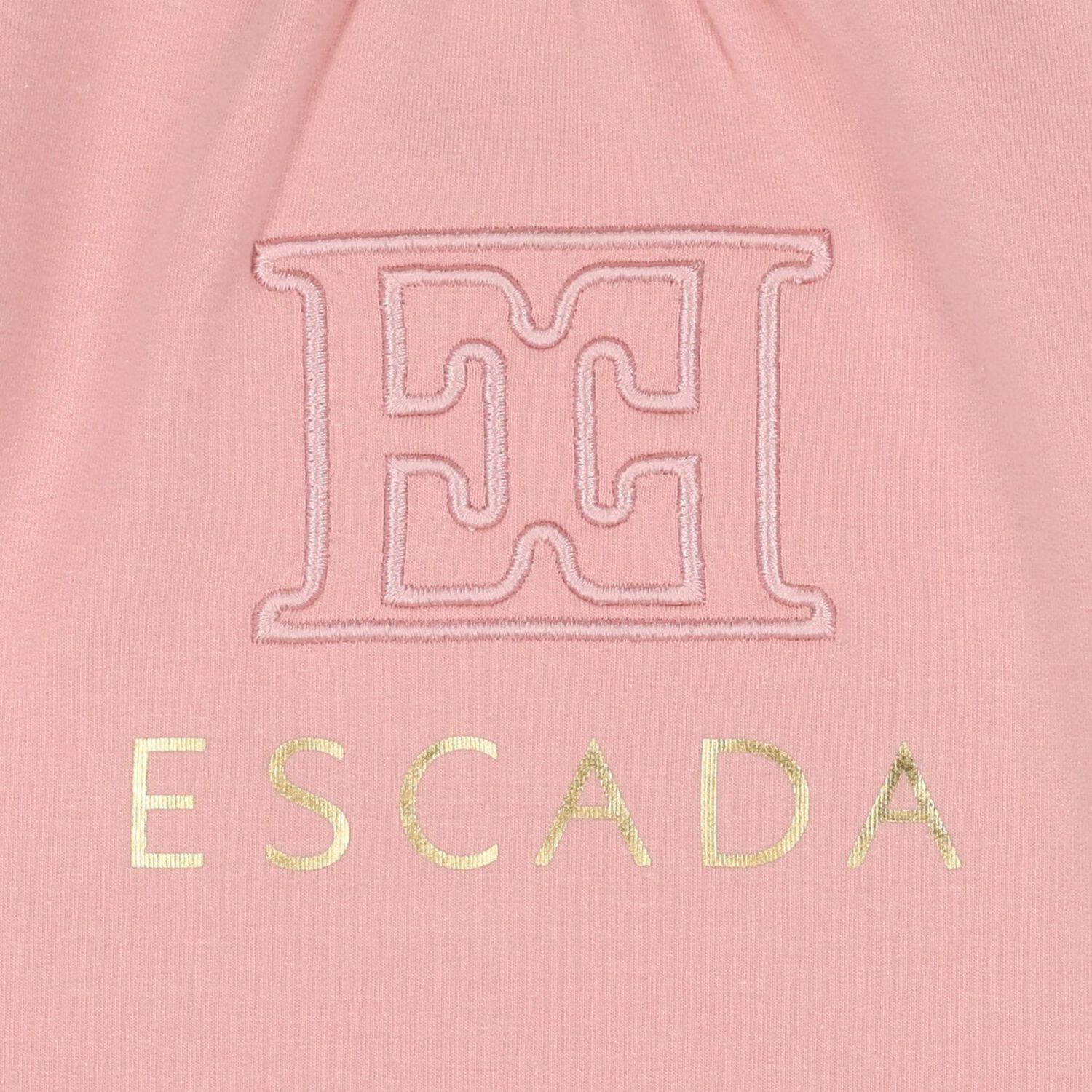 Younger Girls Pink Logo Sweatshirt Dress, 2, hi-res