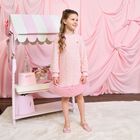 Girls Pink Sequin Embellished Jeanette Dress, 1, hi-res