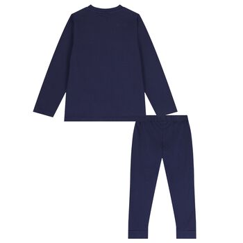 Boys Navy Blue Cars Pyjamas
