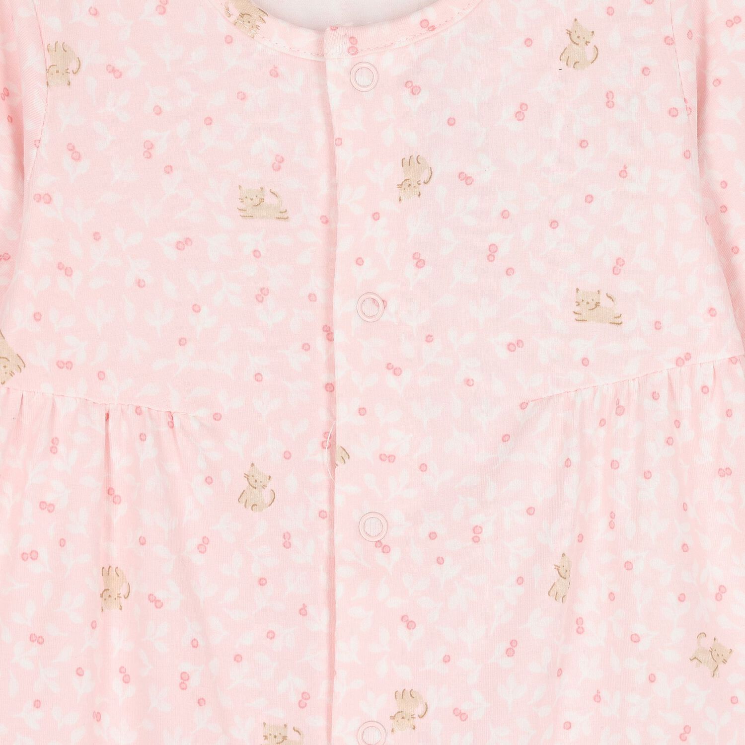 Baby Girls Pink Babygrow Set, 1, hi-res