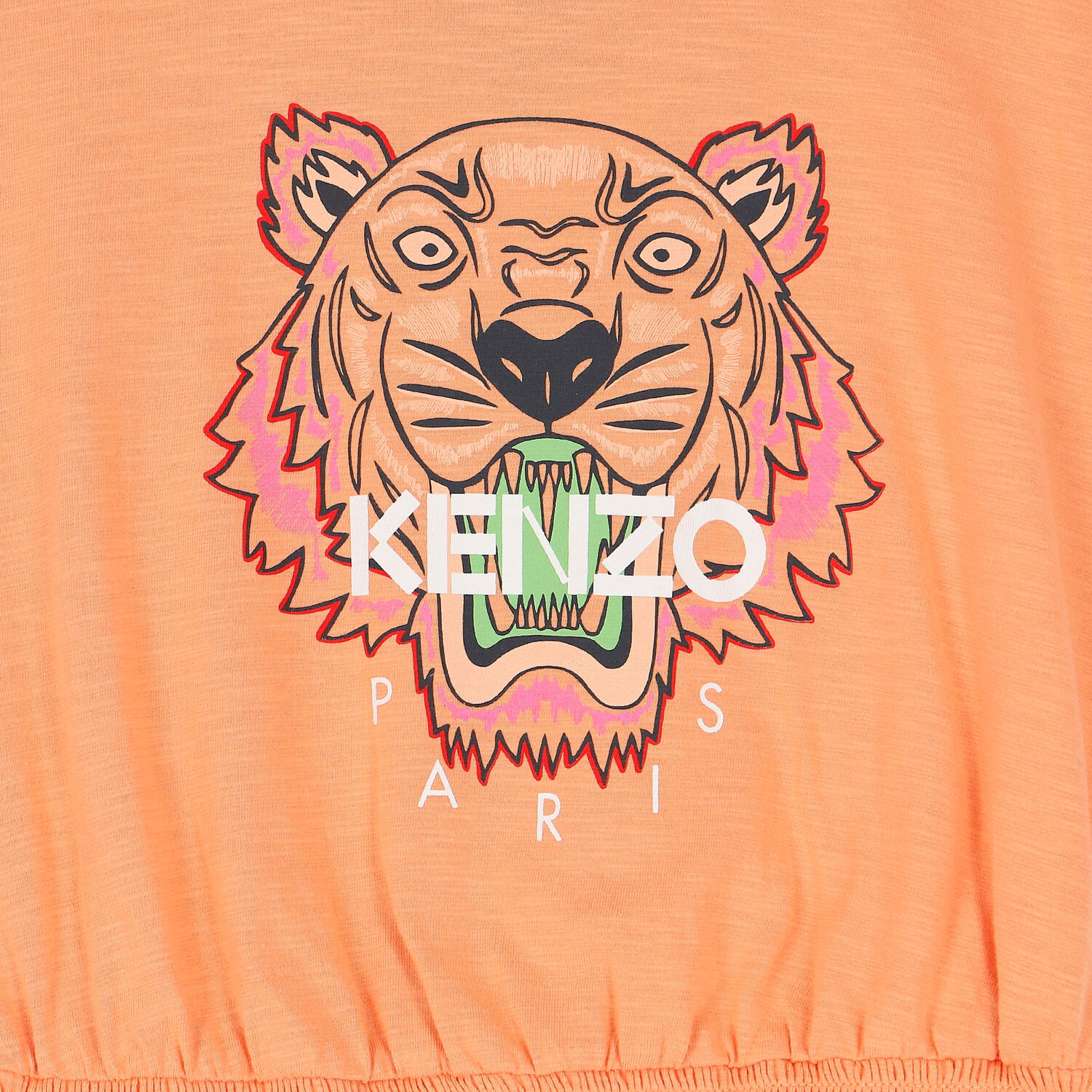 Girls Pink Tiger Dress, 1, hi-res