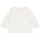 Baby Girls White & Pink Dungaree Gift Set, 1, hi-res