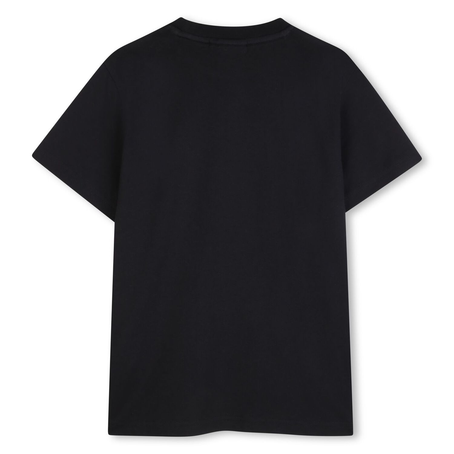 Boys Black Logo T-Shirt, 1, hi-res