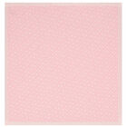 Baby Girls Pink Logo Knitted Blanket, 1, hi-res