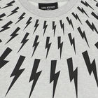 Boys Grey Thunderbolt Sweatshirt, 1, hi-res