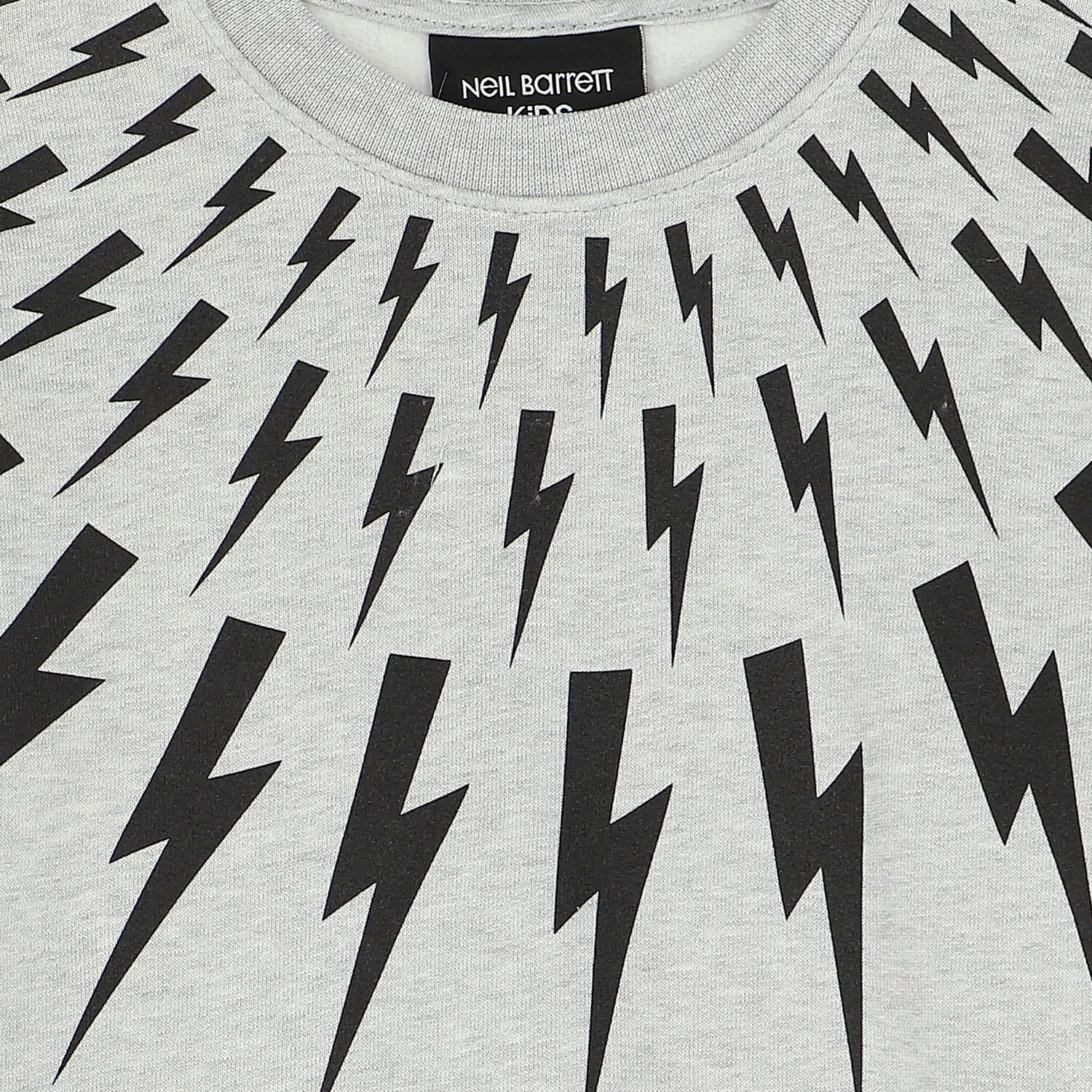 Boys Grey Thunderbolt Sweatshirt, 1, hi-res image number null