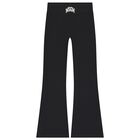 Girls Black Logo Leggings, 1, hi-res