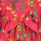 Girls Pink Floral Dress, 1, hi-res
