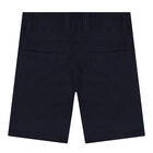 Younger Boys Navy Logo Shorts, 2, hi-res