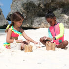 Girls Multi-Coloured Frill Bikini, 1, hi-res