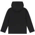 Boys Black Logo Tracksuit, 1, hi-res