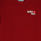 Girls Burgundy Logo Jumper Dress, 1, hi-res