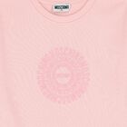 Girls Pink Logo Dress, 1, hi-res