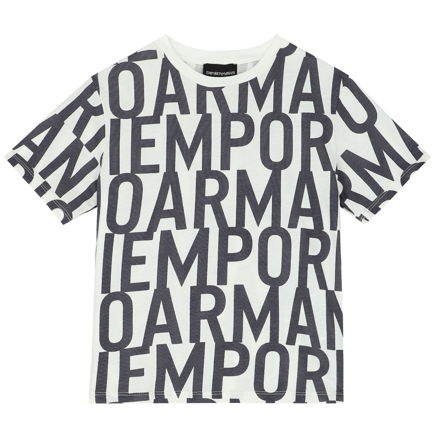 Boys Ivory Logo T-Shirt, 1, hi-res