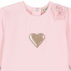 Younger Girls Pink Dress, 1, hi-res