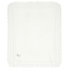 Beige Knitted Baby Blanket, 3, hi-res