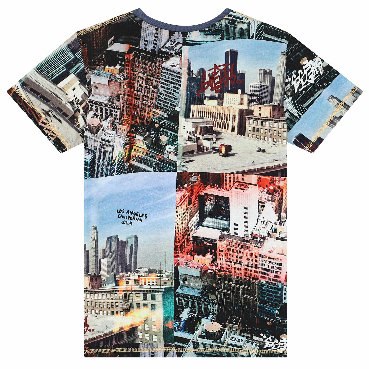 Boys Multi-Colored Logo T-Shirt, 1, hi-res